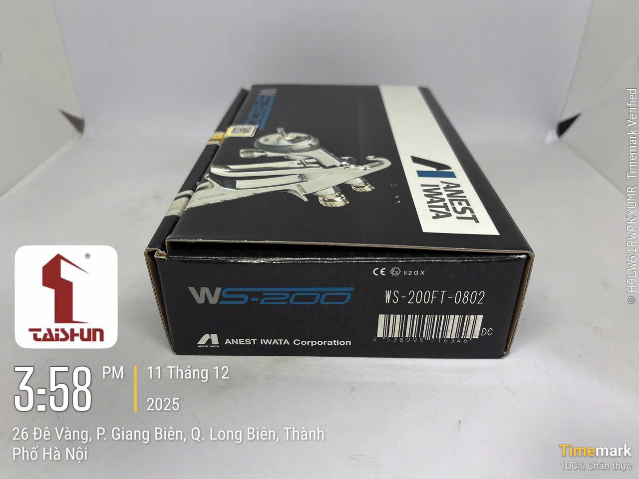 Súng phun sơn WS-200FT-0802 Anest Iwata